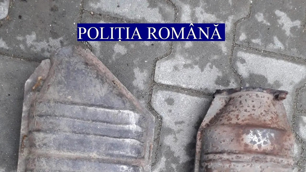 Polițiștii au efectuat perchezitii la persoane bănuite că ar fi sustras catalizatoare 