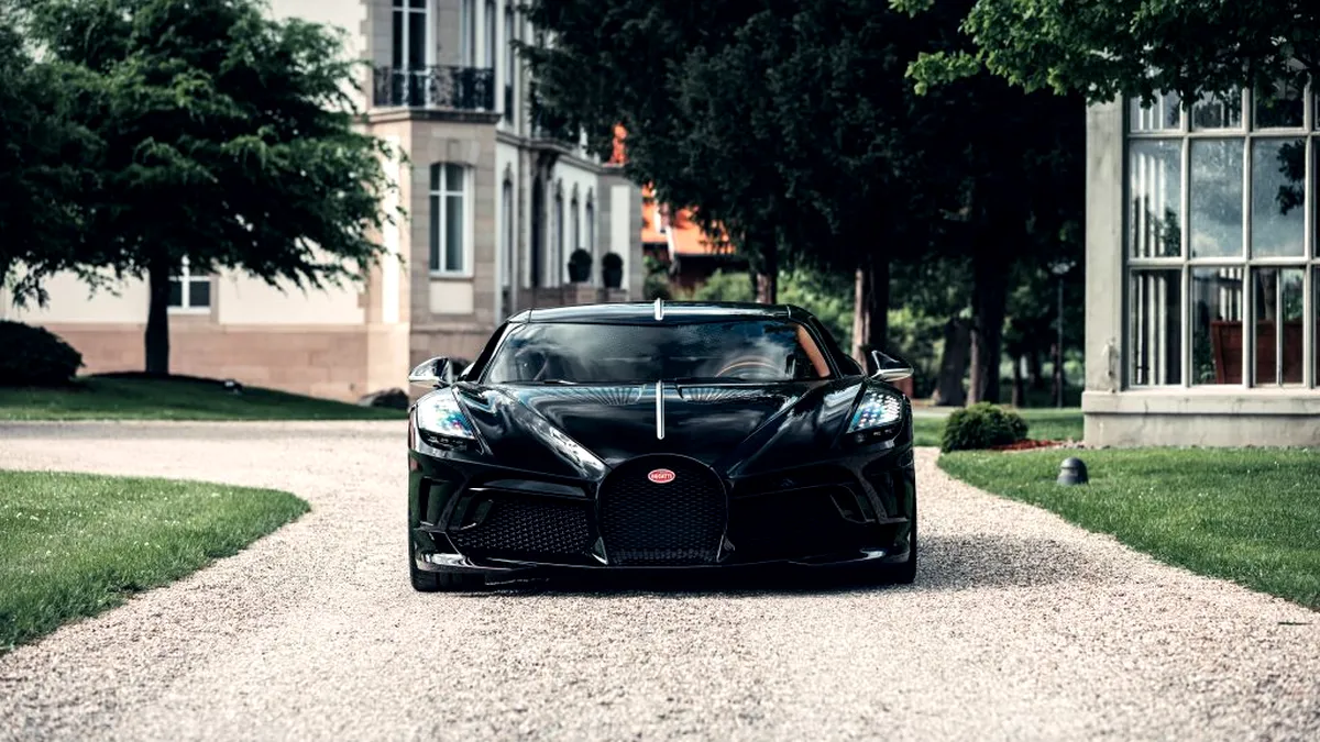 Bugatti a finalizat La Voiture Noire. Numele proprietarului rămâne un mister