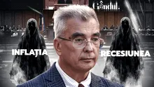 România BÂNTUITĂ. „În această sală plutesc 2 stafii, INFLAȚIA și RECESIUNEA” (PEIU)