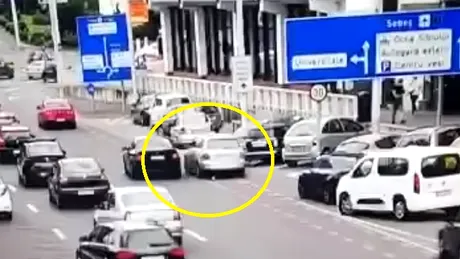 Un tânăr de 20 de ani din Sibiu, urmărit în trafic de Poliție. Cu ce sancțiuni s-a ales? VIDEO