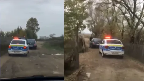 Șofer octogenar urmărit de o mașină de poliție după ce a fost văzut lovind o femeie