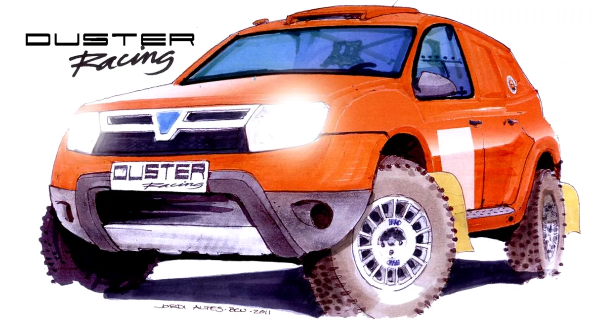 Dacia Duster în campionatul spaniol de Rally Raid