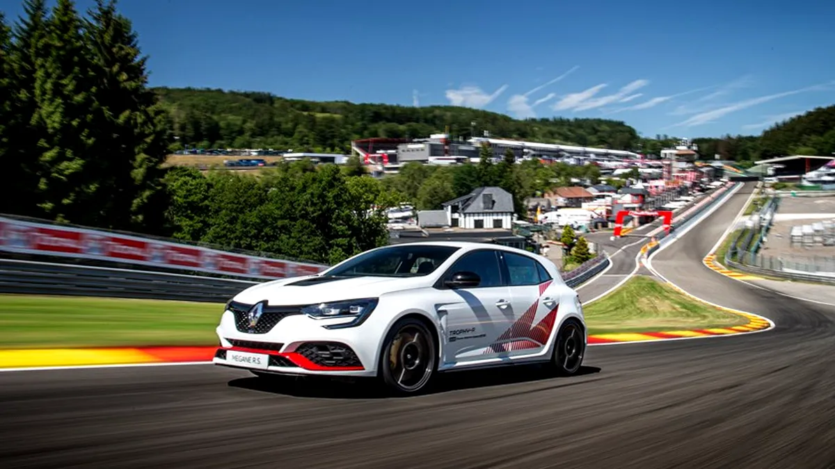 Noul Renault Megane R.S TROPHY-R a stabilit un nou record pe Spa-Francorchamps