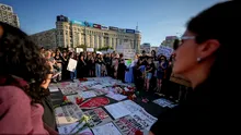 Protest în Piața Victoriei, organizat de Centrul Filia, după un nou caz de femicid: „Ne șochează pasivitatea instituțiilor statului”