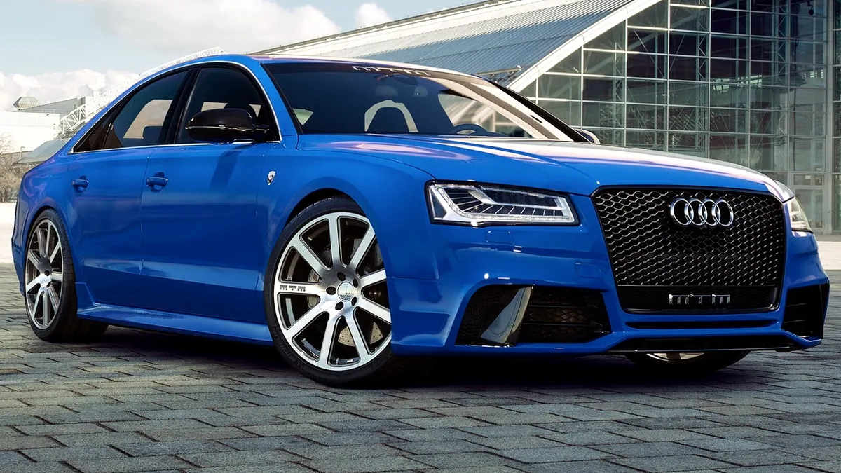 MTM Audi S8 Talladega S = rachetă + 40 CP