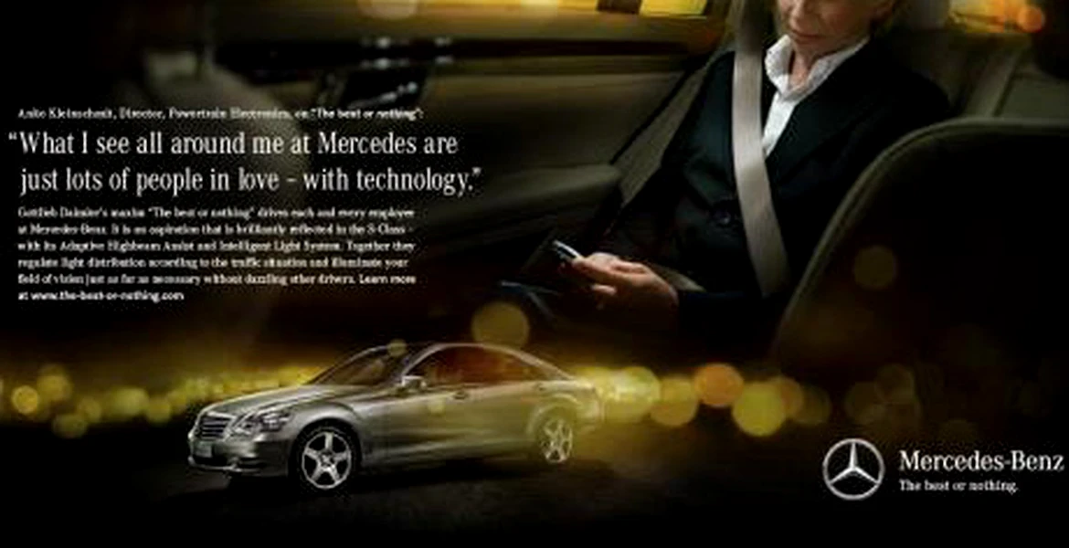 Mercedes Benz are un nou slogan