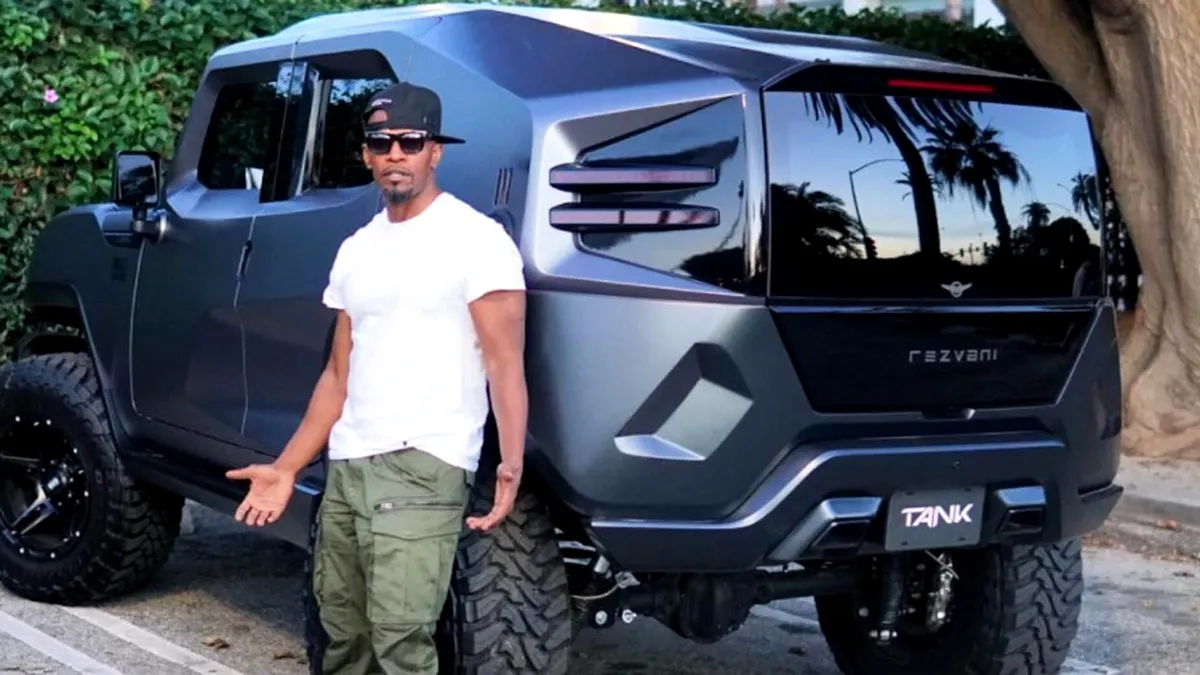 ProMotor NEWS: Jamie Foxx şi-a cumpărat cel mai nebun SUV: Rezvani Tank