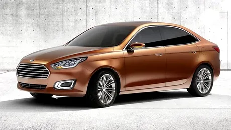Conceptul Ford Escort prefigurează o berlină low-cost anti-Logan?