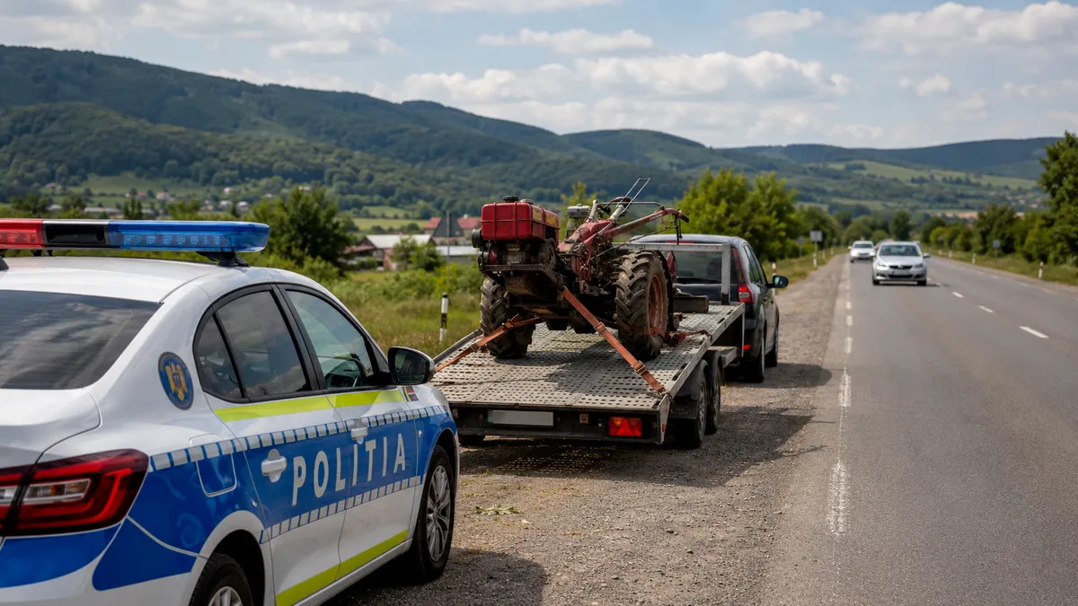Are voie Poliția să confiște motocultorul dacă e folosit pe drumurile publice? Ce stabilește noul Cod Rutier 2026