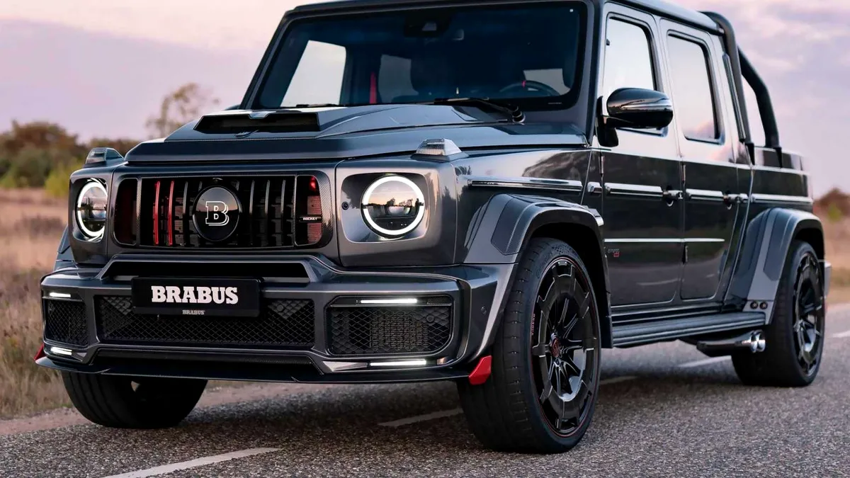 Brabus dezvăluie noul P 900 Rocket Edition, un pick-up cu 900 de cai sub capotă și cu un preț de aproape 650.000 de euro