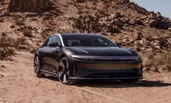 Lucid Motors a publicat un teaser cu noua versiune de top a sedanului electric Air (cu video)