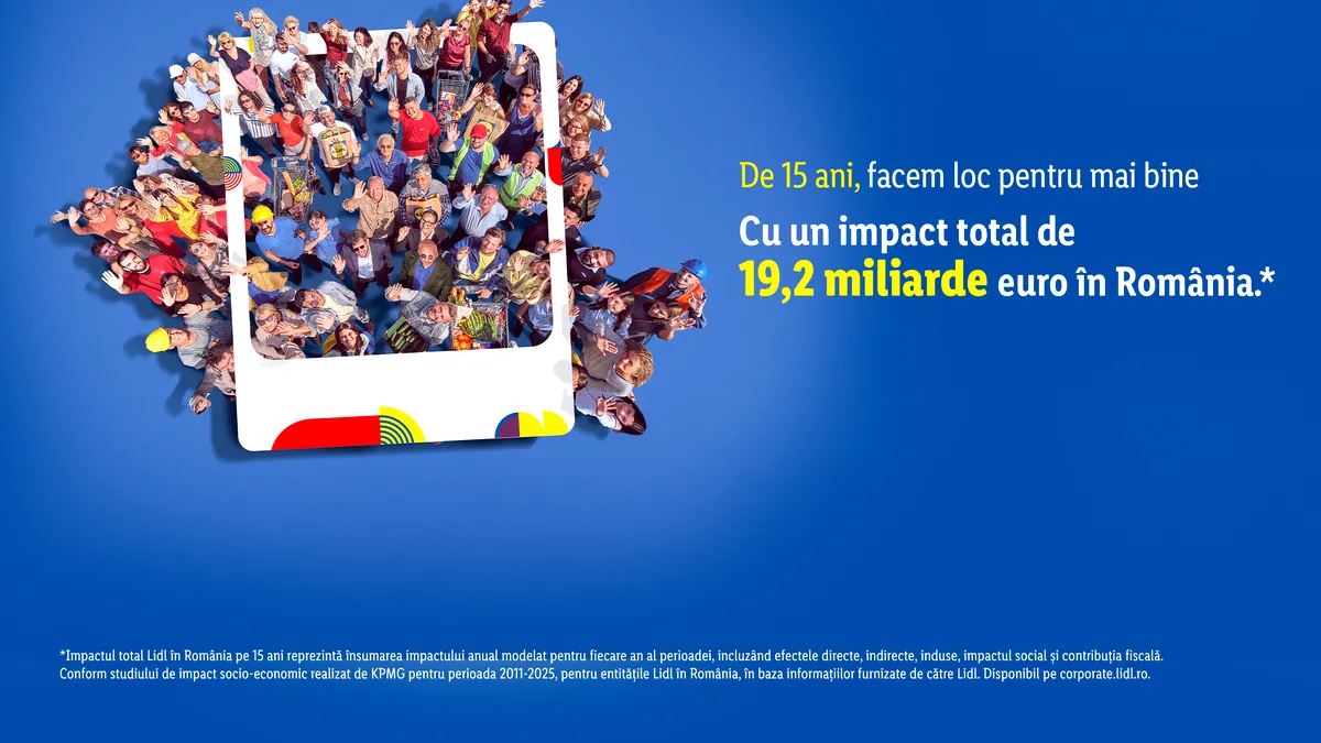 Cifra care schimbă fața retailului: Cât înseamnă, de fapt, 19,2 miliarde €? Bilanțul Lidl la 15 ani echivalează cu finanțarea marilor proiecte de autostrăzi ale României