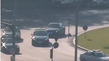 VIDEO Iată cum au reacţionat şoferii la coloana oficială a lui Klaus Iohannis