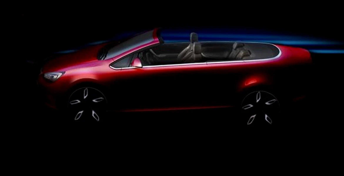 Primul teaser pentru noul Opel Astra Cabrio