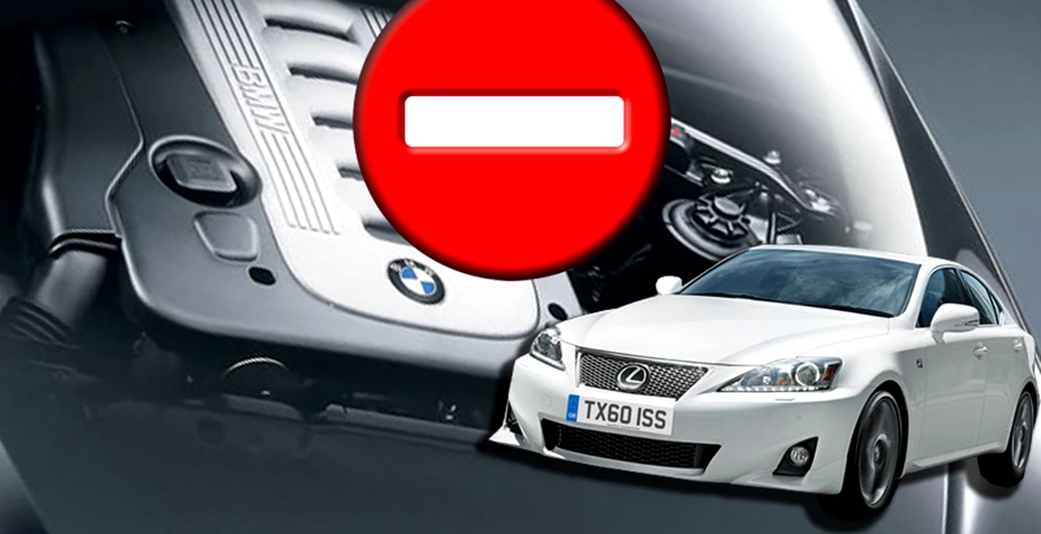Lexus nu va avea acces la motoarele diesel BMW