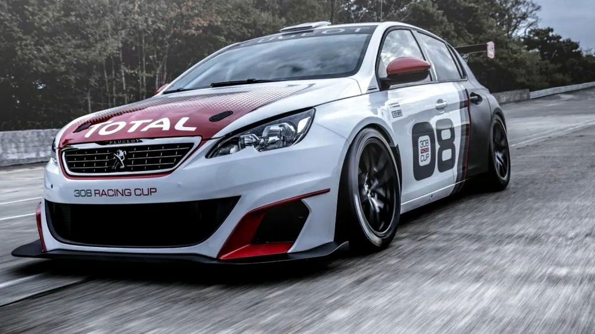 Peugeot îşi prezintă noua jucărie de circuit, 308 Racing Cup