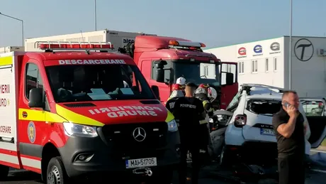 Grav accident rutier la Sibiu: Patru persoane decedate - VIDEO