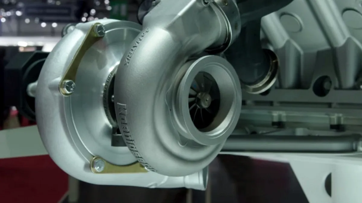 Tehnologie pentru viteză: turbocompresorul creat la imprimanta 3D