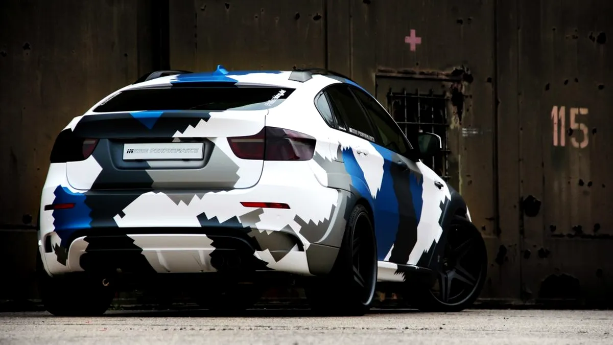 Tuning-camuflaj pentru BMW X6 M