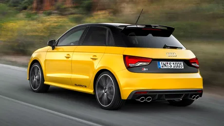 Noul Audi S1 este versiunea hot-hatch a micului Audi A1. UPDATE