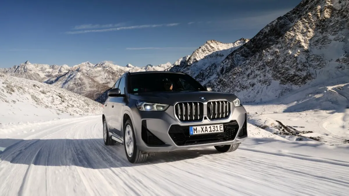 Noile modele de BMW X1 xDrive sunt testate la Sölden în condiții de iarnă