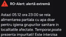 Revine apa în Prahova, de la ora 23.00, deocamdată doar la toaletă. A fost emis mesaj Ro Alert