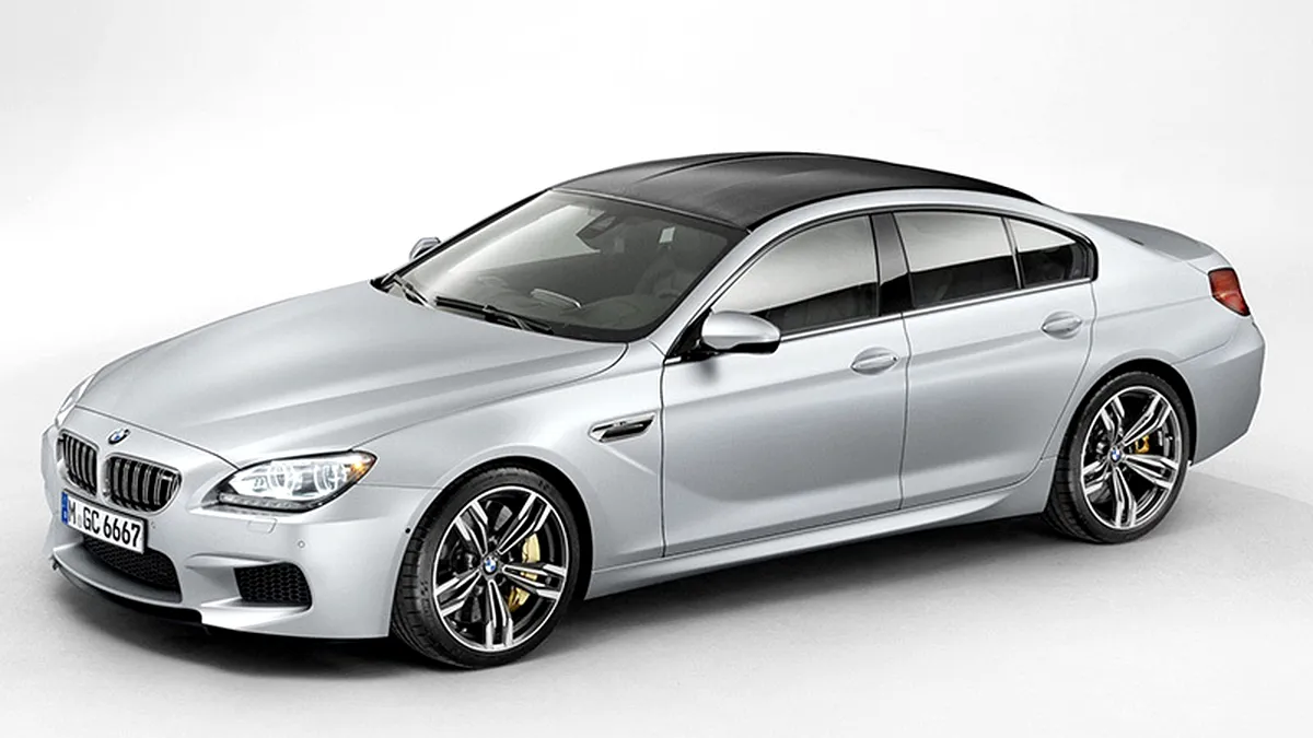 Primele imagini cu BMW M6 Gran Coupe