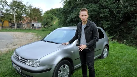 A cumpărat un Volkswagen Golf IV de la o bătrânică din Germania. Iar povestea este pe bune!