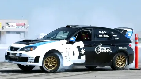 Ken Block şi Travis Pastrana - Parodie Gymkhana