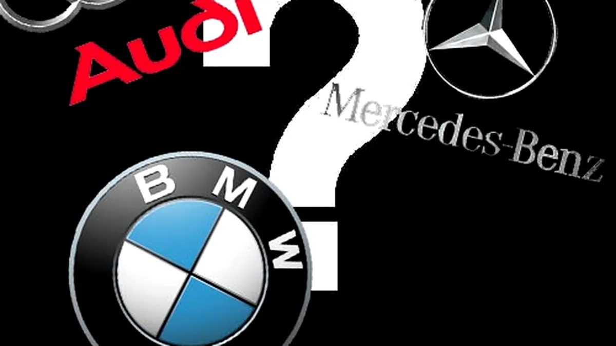 Audi vs. BMW vs. Mercedes - noile modele
