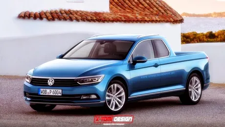 Volkswagen Passat se alătură trendului: iată-l în varianta pick-up