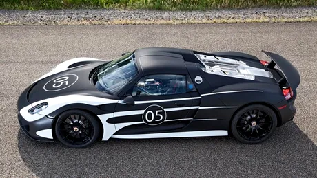 Porsche lansează primul prototip 918 Spyder