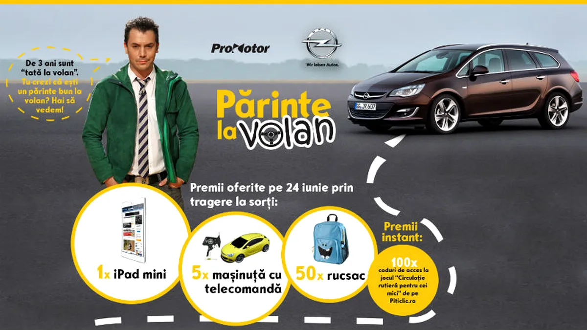 Hai să vedem dacă eşti un bun PĂRINTE LA VOLAN