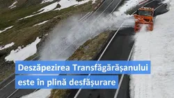 Transfăgărășanul ar putea fi redeschis circulației în următoarele două săptămâni