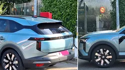 Foto – Dacia Striker, surprinsă din nou în trafic. Noul model a fost fotografiat chiar într-o stație GPL