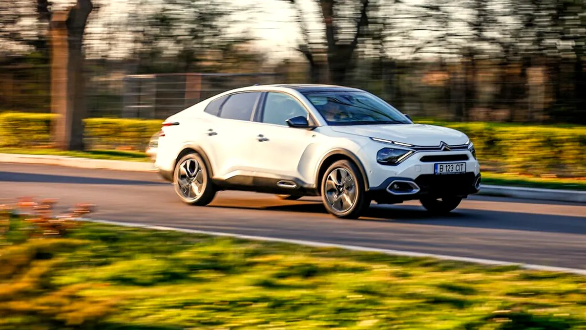 Test Drive Citroën e-C4 X: Confort cu zero emisii