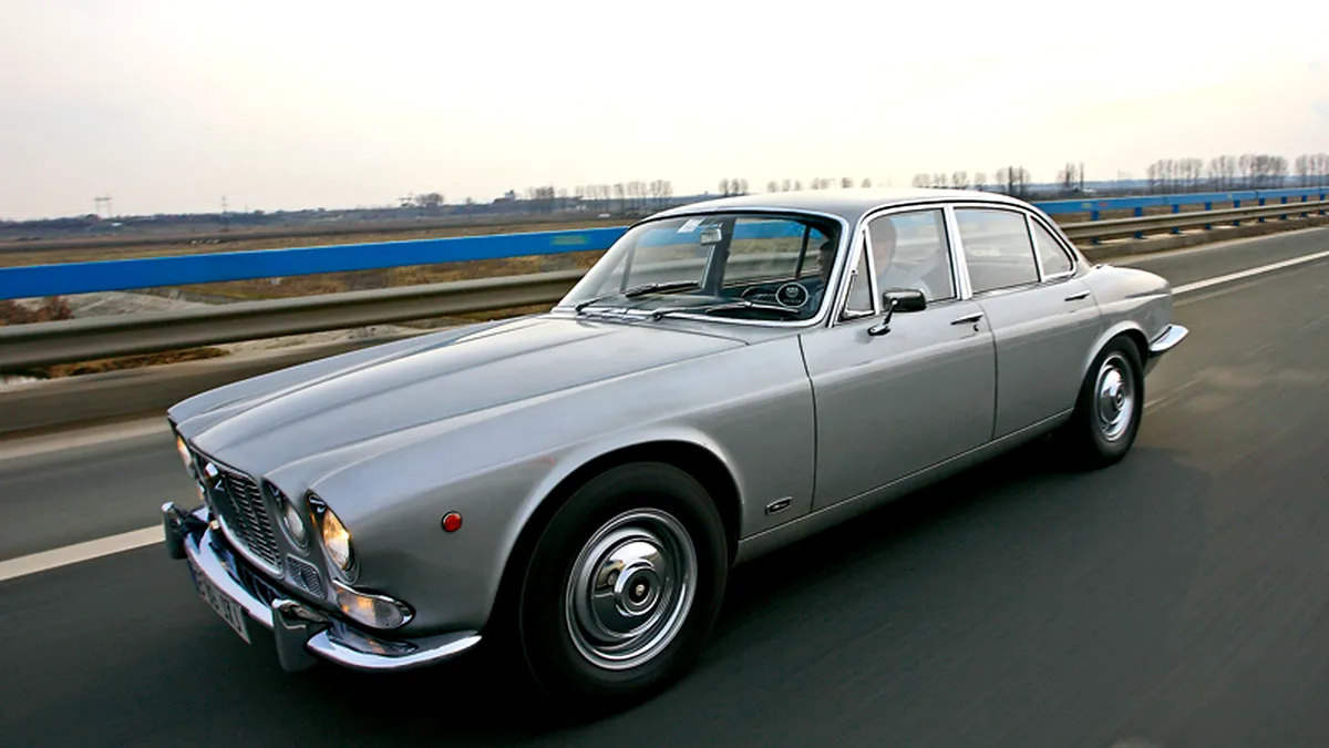 Jaguar XJ6 - test in RO