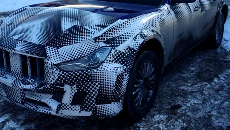 Maserati Levante, SUV-ul mult aşteptat, spionat din nou în haine de Ghibli