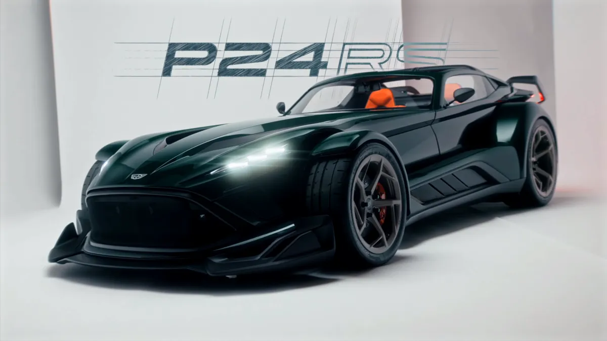 VIDEO Donkervoort P24 RS, cea mai nouă mașină din Olanda. Vine cu un motor de Ford GT și o transmisie manuală