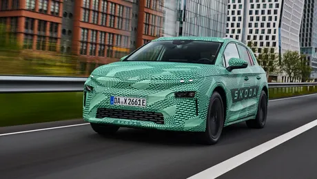 Skoda își extinde gama de mașini electrice cu SUV-ul Elroq. Va fi capabil să parcurgă peste 560 km cu o singură încărcare – GALERIE FOTO