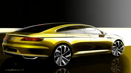 Volkswagen Sport CC Concept GTE ne arată viitoarea generaţie a berlinei sportive germane