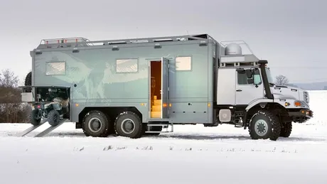 Mercedes-Benz Zetros Camper - perfect pentru apocalipsa zăpezii!