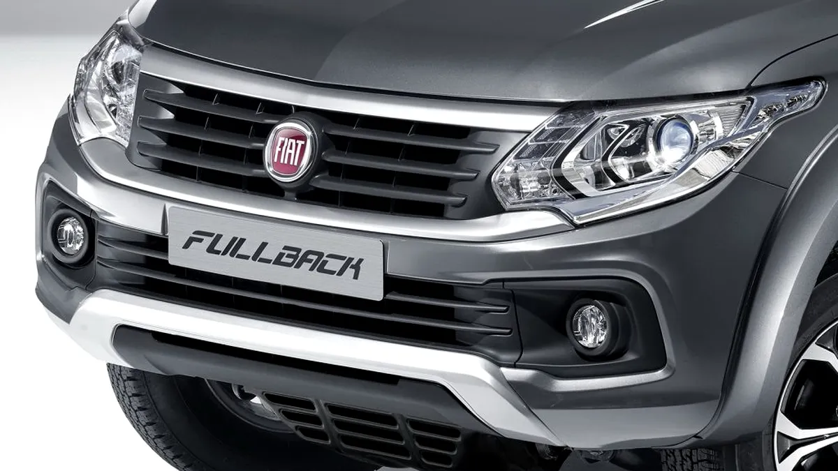 Fiat Fullback Pick-up - Rivalul lui Navara şi Hilux va fi disponibil din luna mai. FOTO