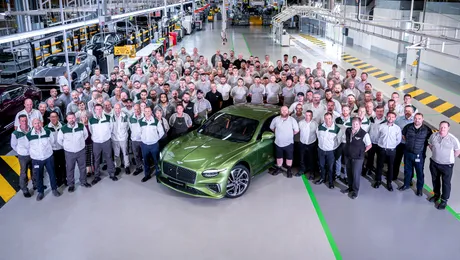 Noul Bentley Continental GT a intrat în producția de serie