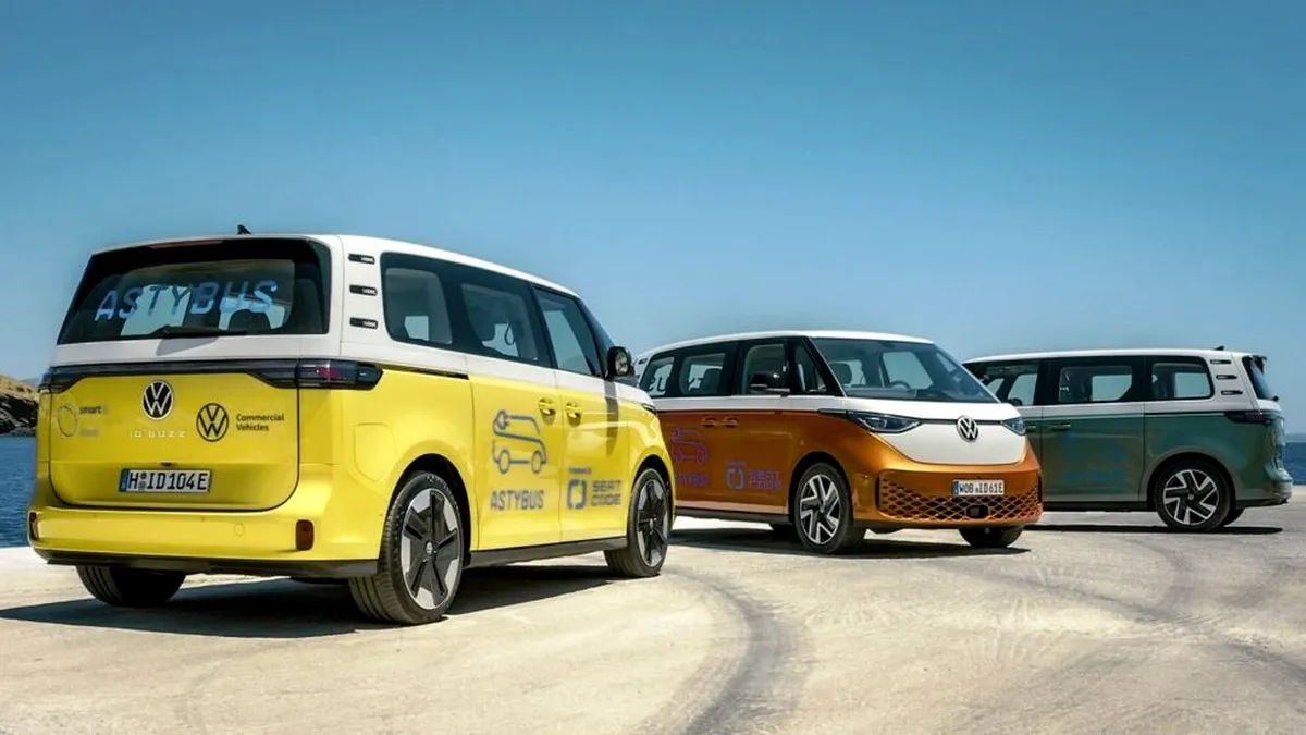 Volkswagen electrifică serviciul de ridesharing în insula grecească Astypalea