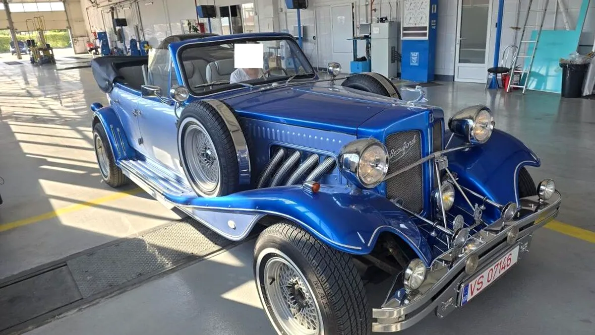 Două automobile rare au ajuns la inspecție la RAR. Aspectul este de epocă, însă sub capotă ascund o surpriză