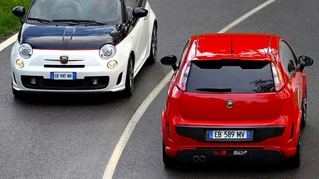 Abarth 500C şi Punto EVO lansate la pachet