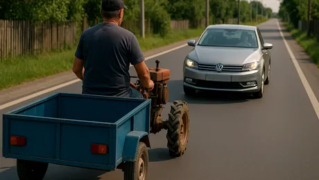 Amenda de motocultor în 2025: De ce sunt pedepsiți cei care circulă cu aceste utilaje pe un drum public