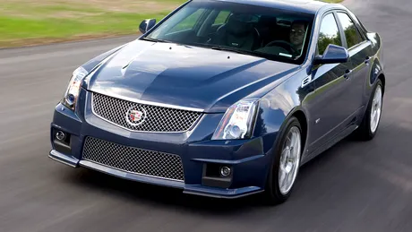 Cadillac CTS-V provoacă pe toată lumea