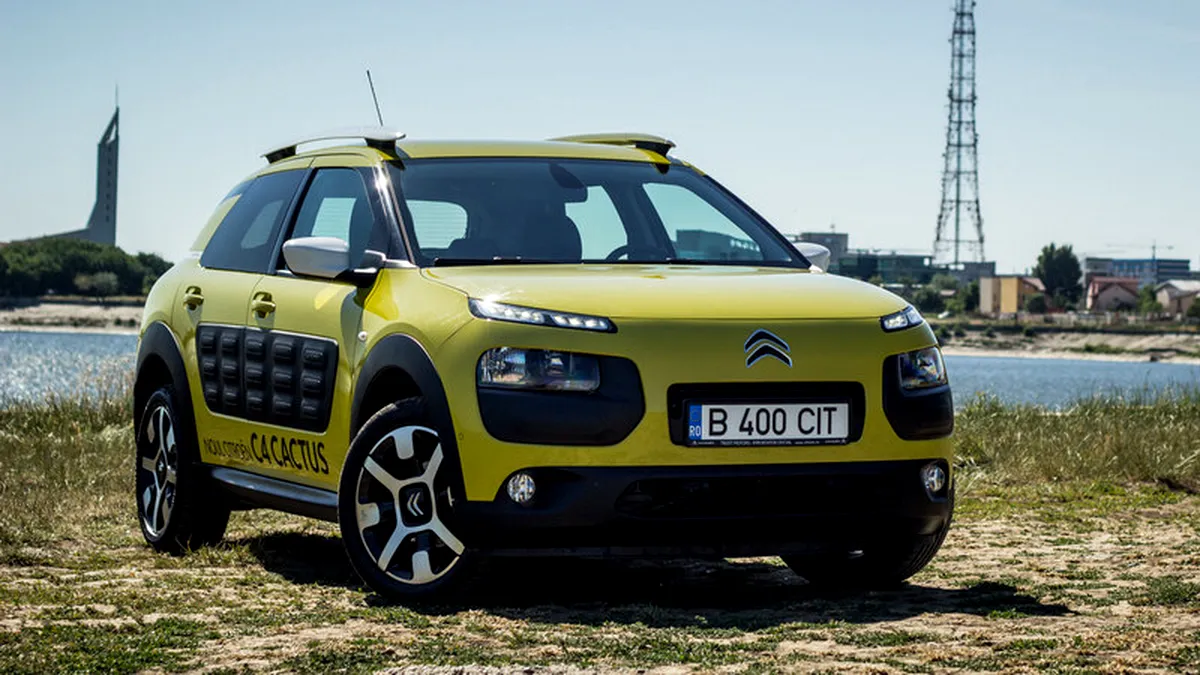 TEST: Citroën C4 Cactus 1.6 e-HDi (2015). Puncte tari şi puncte slabe